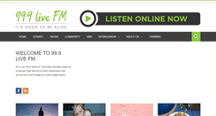 Desktop Screenshot of livefm.com.au