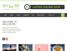 Tablet Screenshot of livefm.com.au